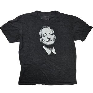 Chive Tees Bill Murray Graphic T-Shirt Mens XL Charcoal Gray Heather KCCO Tee